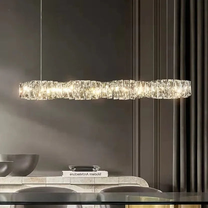 DecorBites™ Crystal LED Pendant Lights | Dimmable Ring Hanging Lamp | Modern Luxury Decor Fixtures