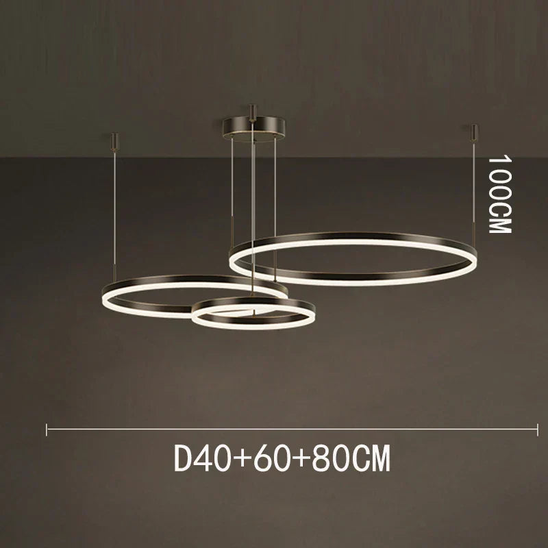 DecorBites™ LED Pendant Chandeliers for Staircase & Living Room Lighting