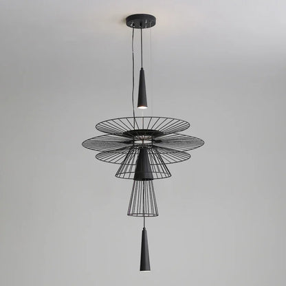 DecorBites™ LED Iron Pendant Chandelier for Dining Room, Nordic Design Ceiling Light