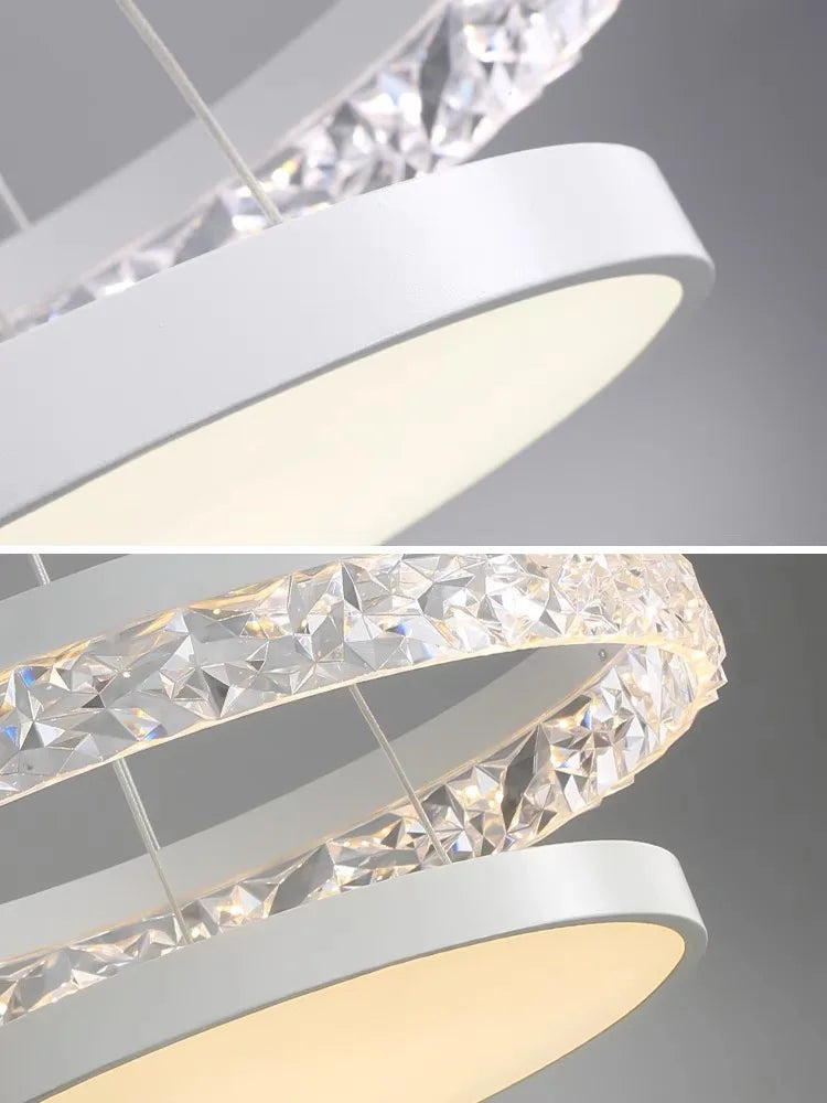 DecorBites™ LED Chandelier Pendant Light with Remote Control for Home Decor