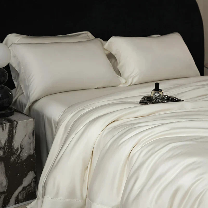DecorBites™ 1000TC Lyocell Eucalyptus Fiber Bedding Set for Super Soft Silky Feel