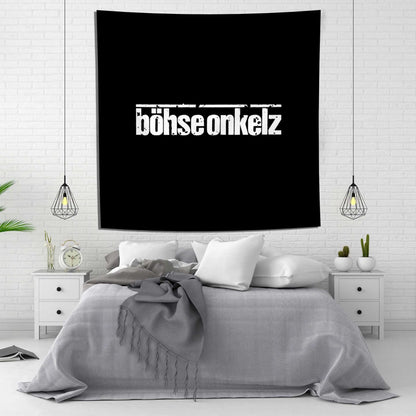 DecorBites™ Bohse Onkelzs German Rock Band Tapestry Flag Wall Decoration