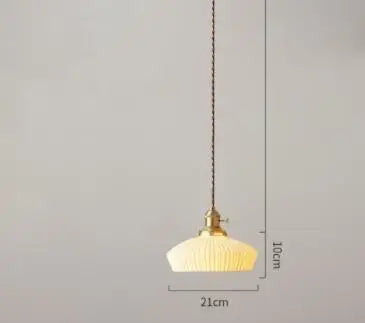 DecorBites™ Blue Glass Pendant Lights for Bedroom Dinning Living Room