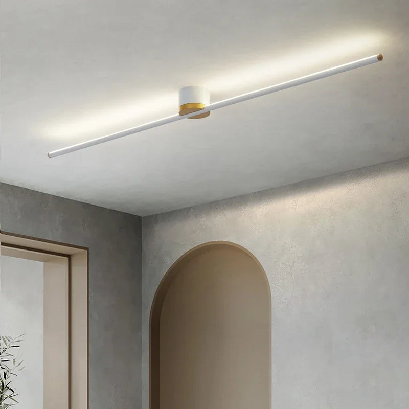 DecorBites™ LED Strip Ceiling Light: Sleek Modern Design for Home Lighting Ambiance