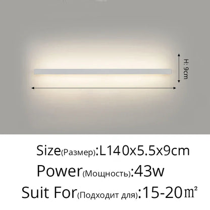 DecorBites™ Acrylic LED Wall Lamps with Hooks for Bedroom Shelves & Background Wall Decor