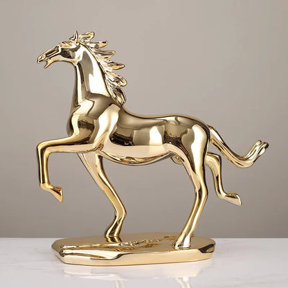 DecorBites™ Lucky Horse Resin Home Decoration Sculpture