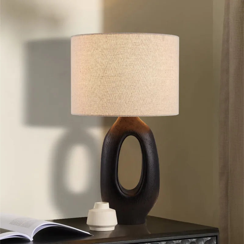 ™ Japanese Wabisabi Table Lamp E27 Living Room Bedroom Decor Lighting