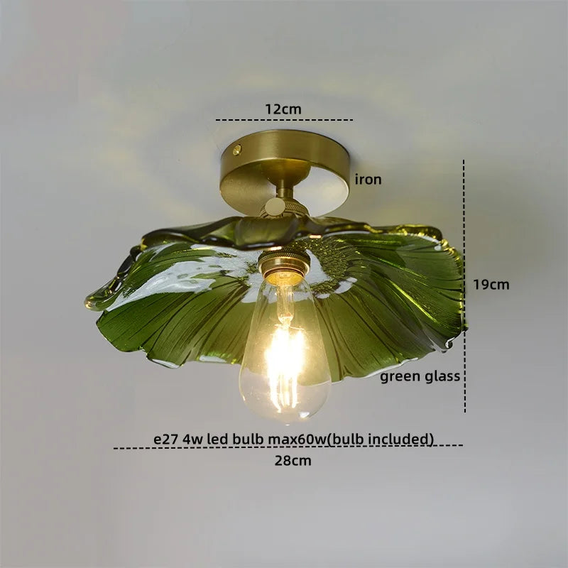 DecorBites™ LED Glass Ceiling Lamp Modern Indoor Lighting Fixture