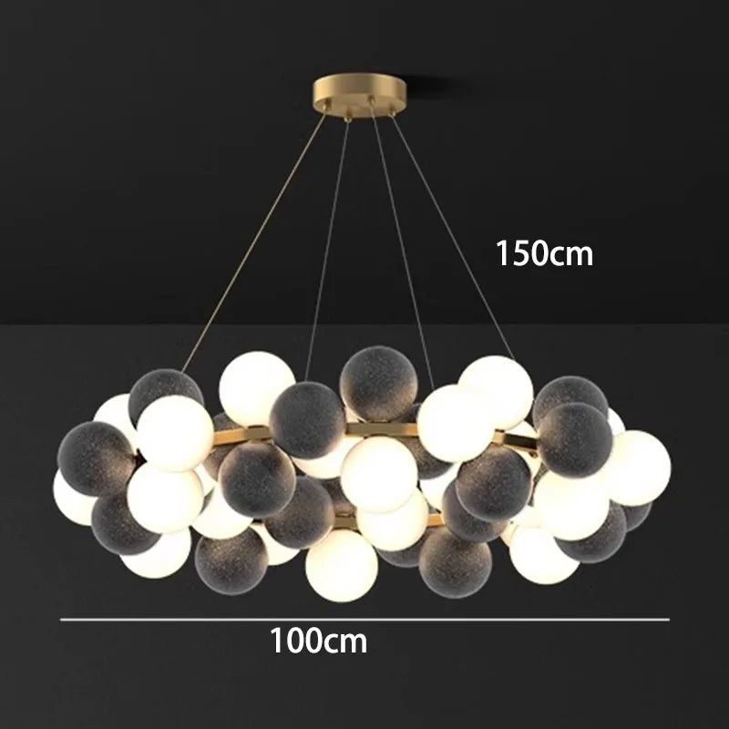 DecorBites™ LED Pendant Chandeliers for Modern Home Decor, Indoor Living Room Dining Room Lighting
