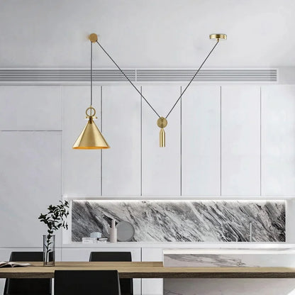 DecorBites™ Adjustable Linear Pendant Lights for Home, Bar & Restaurant Decor