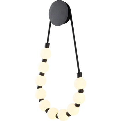 DecorBites™ Cream Italian Style Asymmetric Magic Bean Wall Lamp