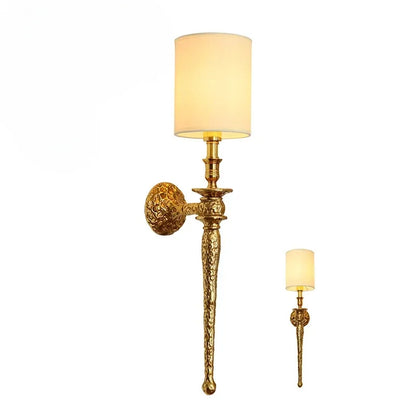 DecorBites™ Copper Wall Lamp for Luxury Living Room TV Background, Bedroom, Staircase LED Lighting