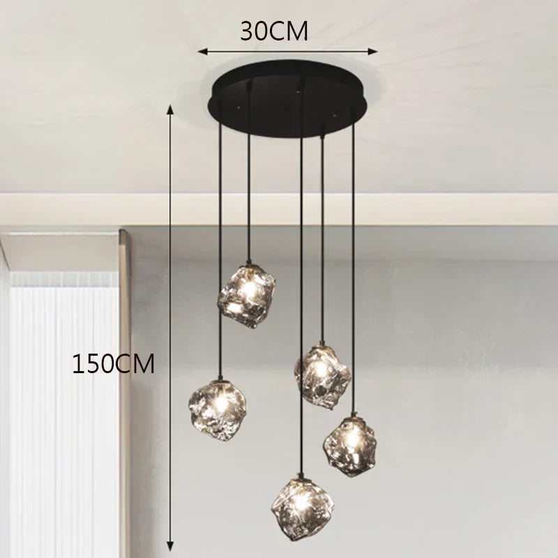 DecorBites™ LED Pendant Chandeliers for Modern Home Decor and Living Room Lighting