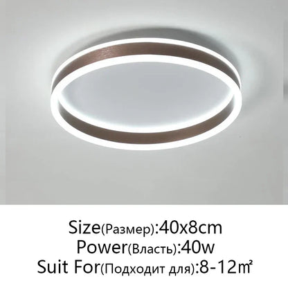 DecorBites™ LED Pendant Light Ceiling Lamp Living Room Kitchen Dining Minimalist Decor