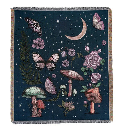 DecorBites™ Bohemian Outdoor Blanket - Luxury Tapestry Rug for Camping, Picnics, and Home Decor