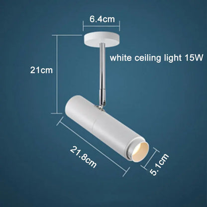 DecorBites™ Adjustable Focus LED Track Lights for Commercial Spaces