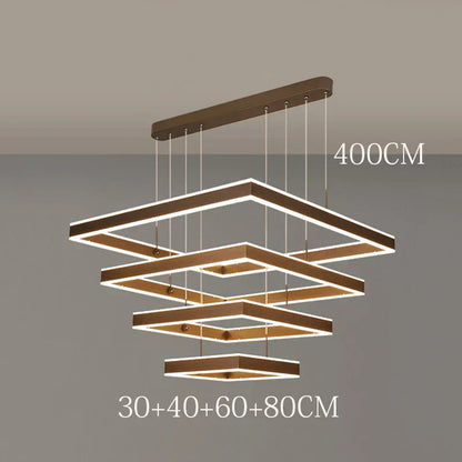 DecorBites™ LED Chandeliers Pendant Light Lamps for Living & Dining Room