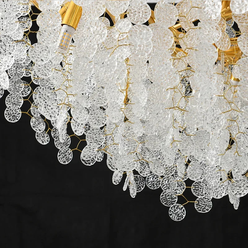 DecorBites™ Crystal Money Tree Chandelier - Modern LED Suspension Light for Luxury Living Areas