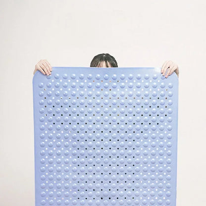 DecorBites™ Large Non-Toxic Non-Slip Bath Mat with Suction Cups for Safety and Comfort