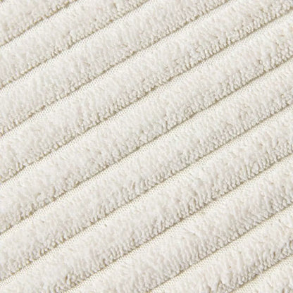 DecorBites™ Beige Striped Cushion Cover with Pom Pom Detail Lumbar Throw Pillow Case