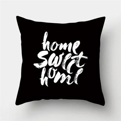 DecorBites™ Geometric Stripes Pillowcase 45x45cm Polyester Cushion Cover for Living Room