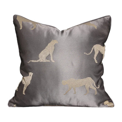 DecorBites™ Geometric Jacquard Cushion Cover | Modern Light Luxury Pillowcase | Decorative Home Accent
