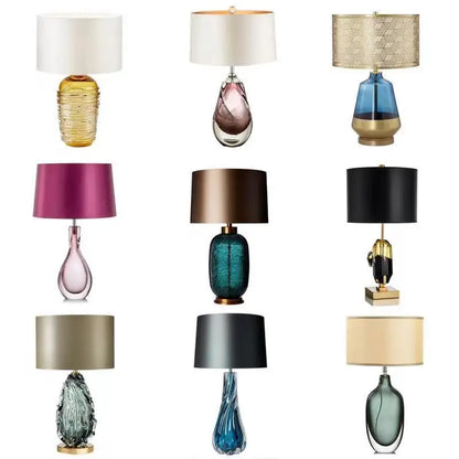 DecorBites™ Glaze Table Lamp: Modern Art LED Desk Light for Home and Hotel