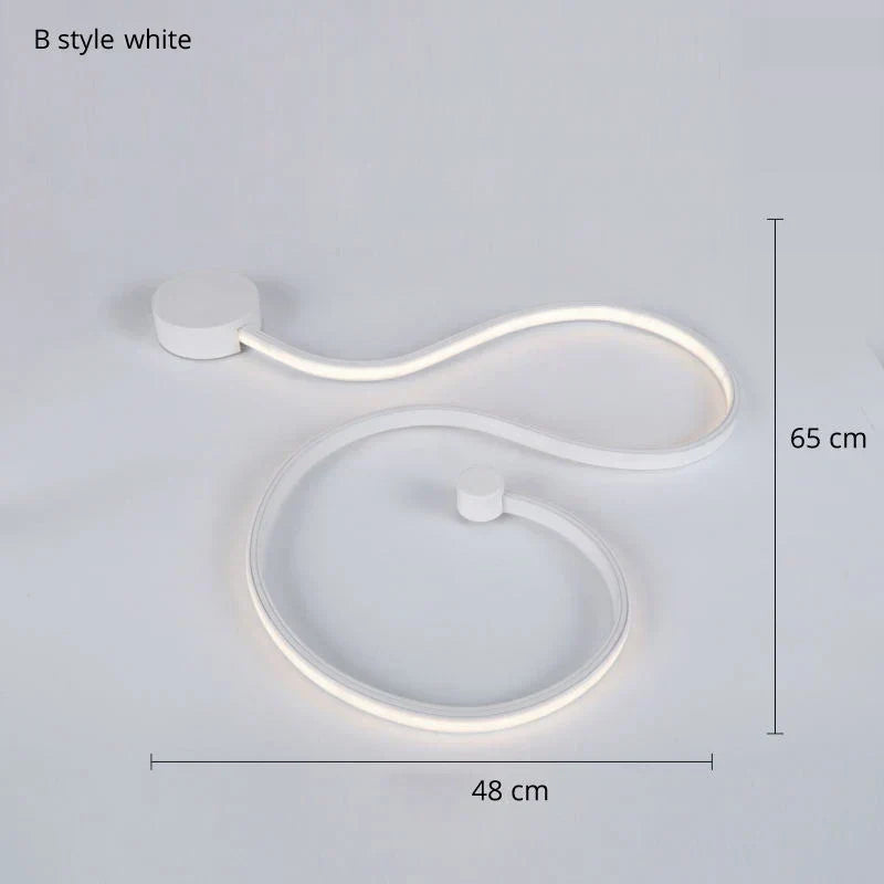 DecorBites™ Iron Body LED Wall Lamp for Bedroom, Living Room, Study - Modern Sconce Fixture