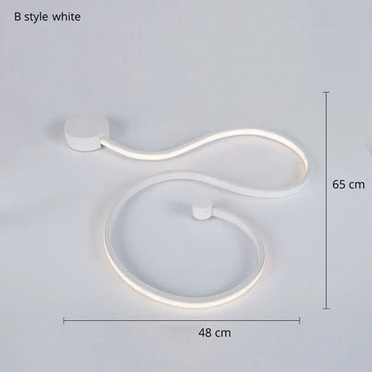 DecorBites™ Iron Body LED Wall Lamp for Bedroom, Living Room, Study - Modern Sconce Fixture