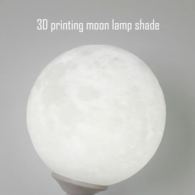 DecorBites™ Bear Night Light: Nordic Cartoon Moon Lamp for Kids Room Decor