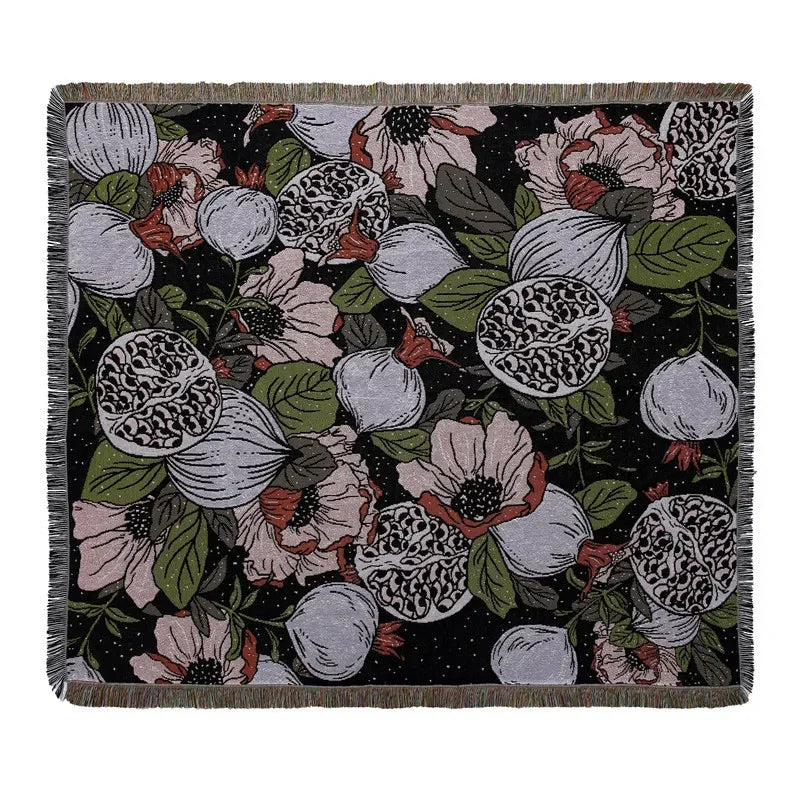 DecorBites™ Bohemian Camping Blanket - Multi-Functional Outdoor Essential