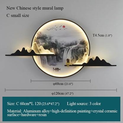 ™ Landscape LED Wall Picture Light for Home Living Bedroom Study