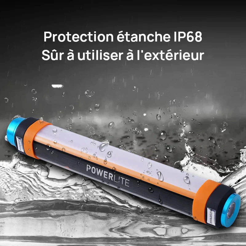DecorBites™ LED Camp Light: Portable, Waterproof, Rechargeable, Magnetic Flashlight