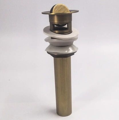 DecorBites™ Antique Brass Vessel Sink Drain - Bathroom Accessory