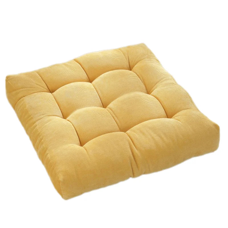 DecorBites™ Inyahome Square Floor Pillow Thick Cushion for Meditation, Yoga, Outdoor, Office