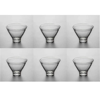 DecorBites™ Japanese Tea Cup Set of Cute Heat-resistant Glass Mugs and Teacups