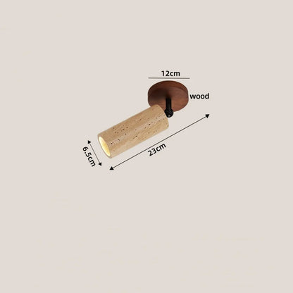 DecorBites™ Acryl Travertine LED Ceiling Lights - Modern Natural Stone Ceiling Lamp