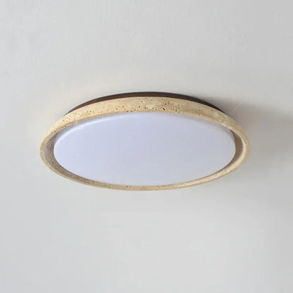 DecorBites™ Acryl Travertine LED Ceiling Lights - Modern Natural Stone Ceiling Lamp