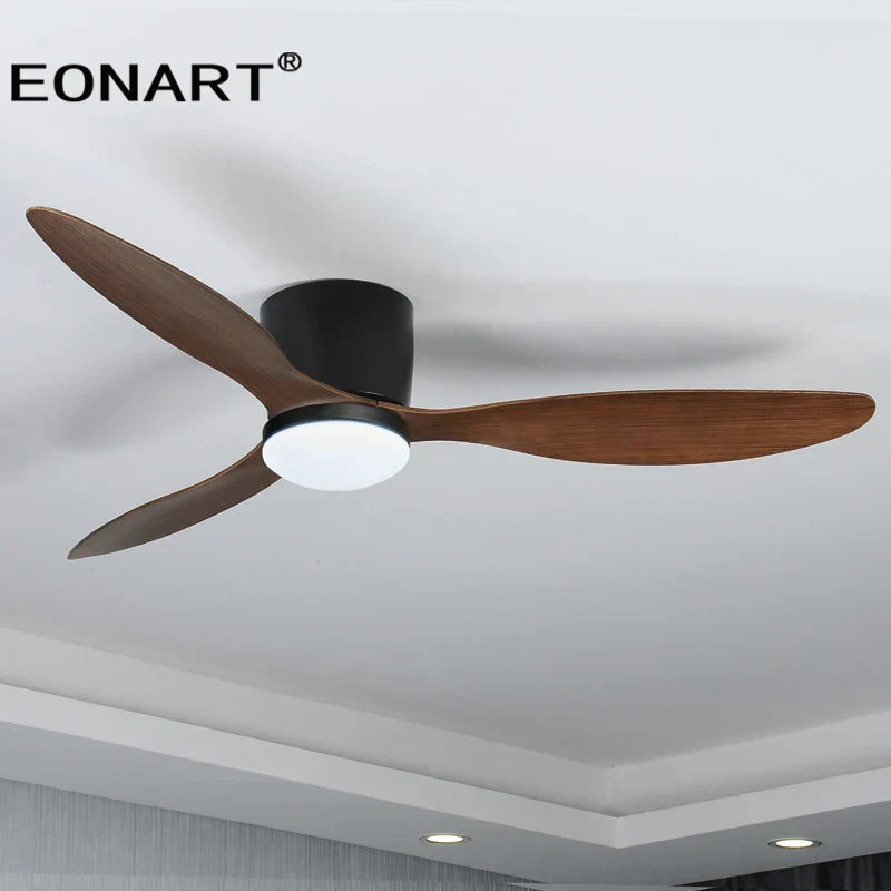 DecorBites™ 42-Inch Black Ceiling Fan with LED Light & Remote Control