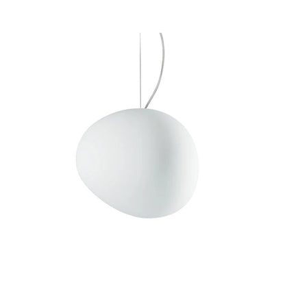 DecorBites™ Cobblestone Glass LED Pendant Lights for Villa Hotel Loft Stair Lamp