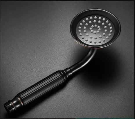 DecorBites™ Antique Bathroom Handheld Shower Head | High Pressure Rainfall Nozzle Save Water