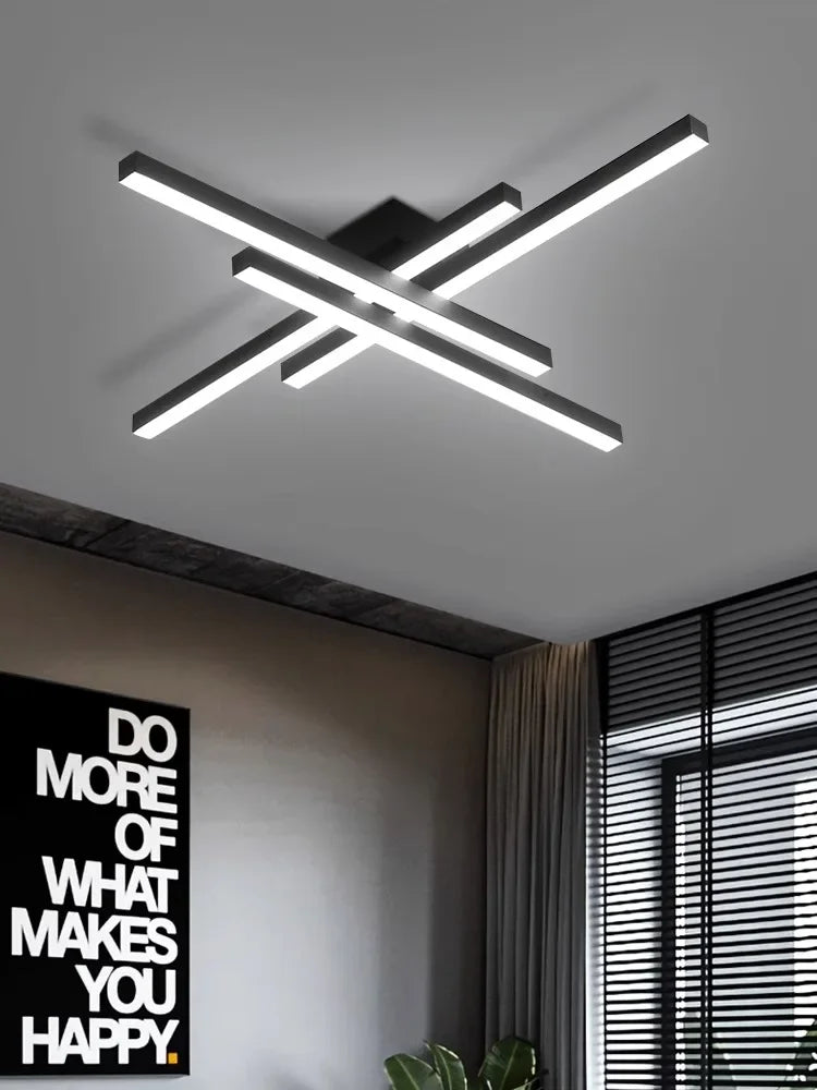DecorBites™ Linear LED Ceiling Lamp for Living Room Bedroom Lighting Fixtures
