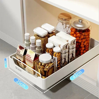 ™ Kitchen Organizer Rack for Cabinets Storage and Tableware - Slide Dish Rack