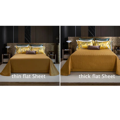 DecorBites™ Jacquard Bedding Set in 1000TC Egyptian Cotton, Queen/King Size Bedlinens