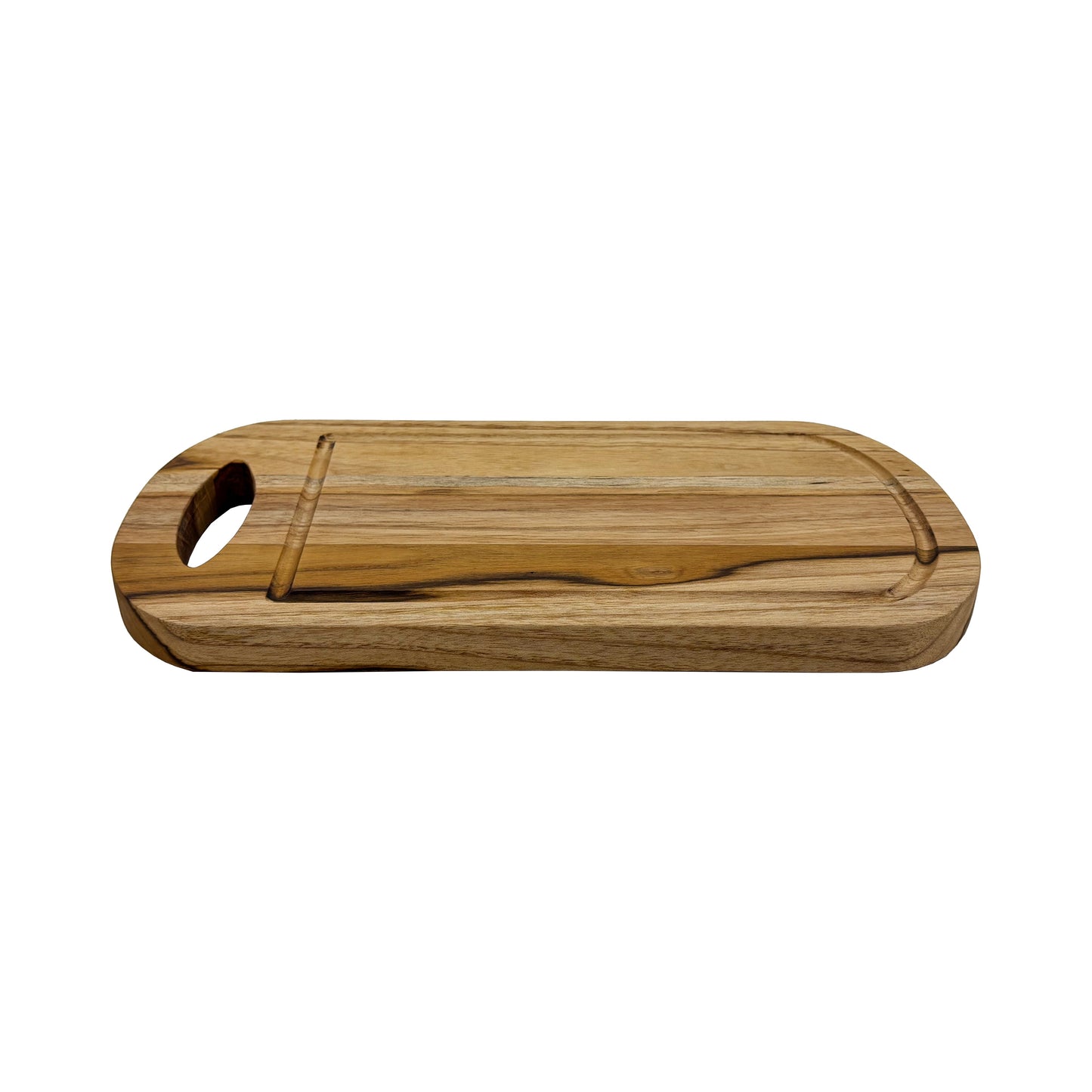 Natural Teak Small Cutting Board - 14"