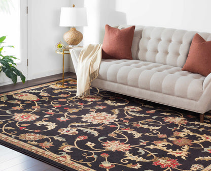 Salona Luxe Black Rug
