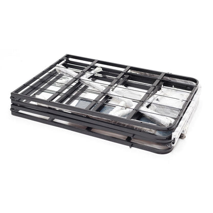 King size Metal Box-Spring Mattress Foundation with Cover