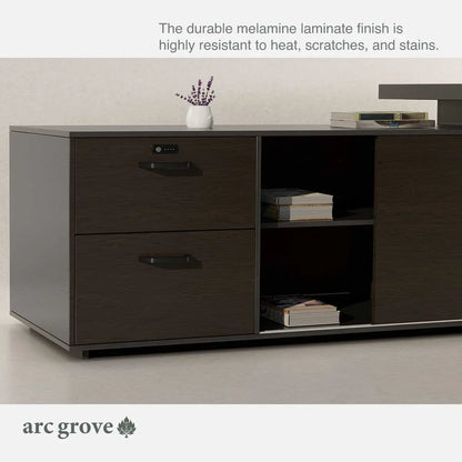 Hershey · Modern L-Shaped Executive Desk