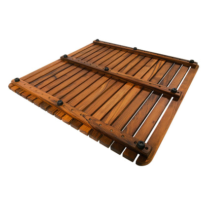 Yukon Teak Shower and Bathmat 24" x 24"