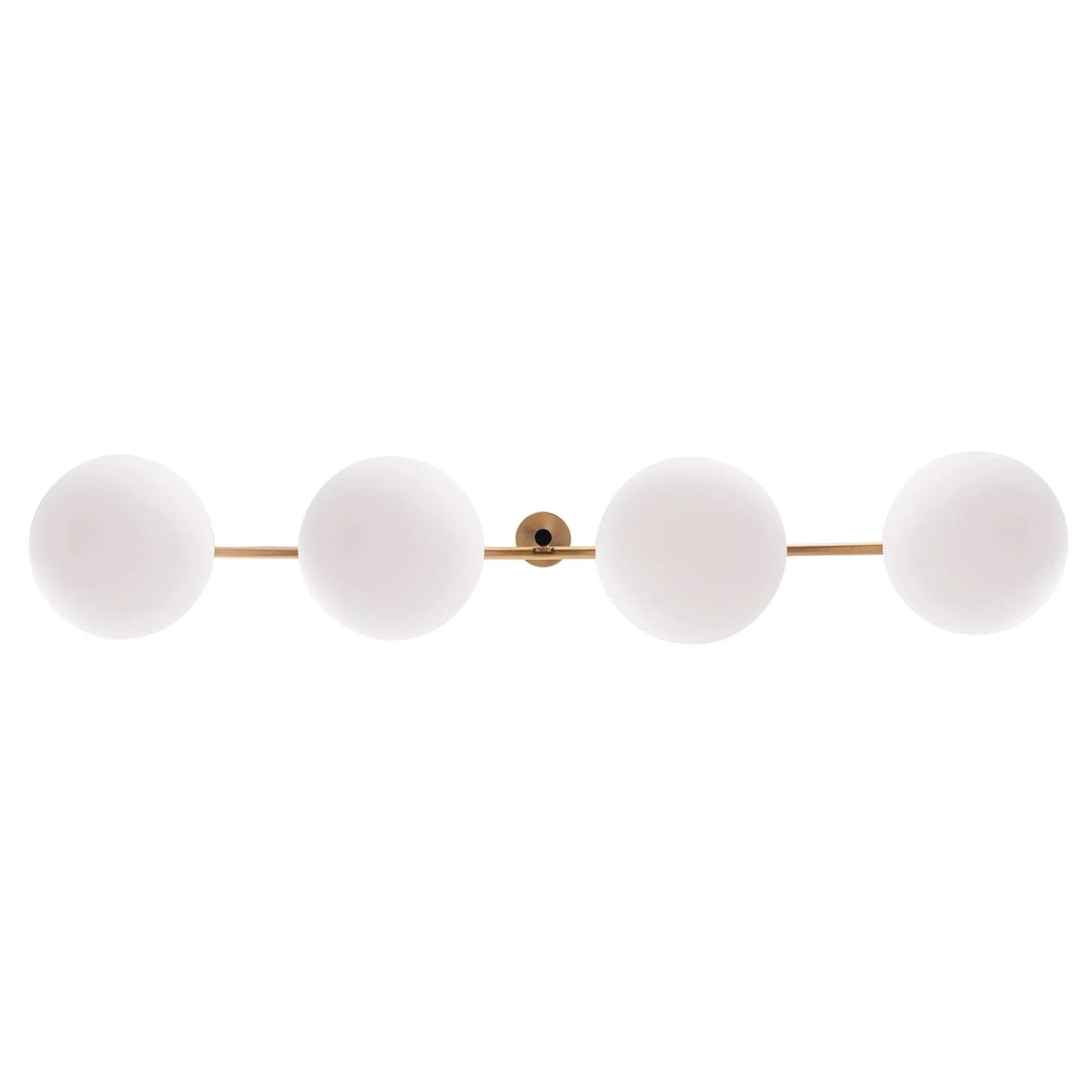 Spark Modern Gold Linear 4 Light Chandelier